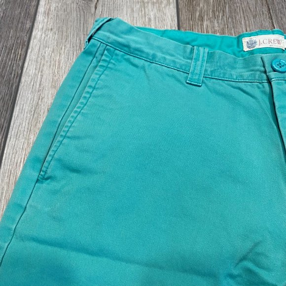 Men's J. Crew turquoise shorts size 30 - Picture 4 of 5